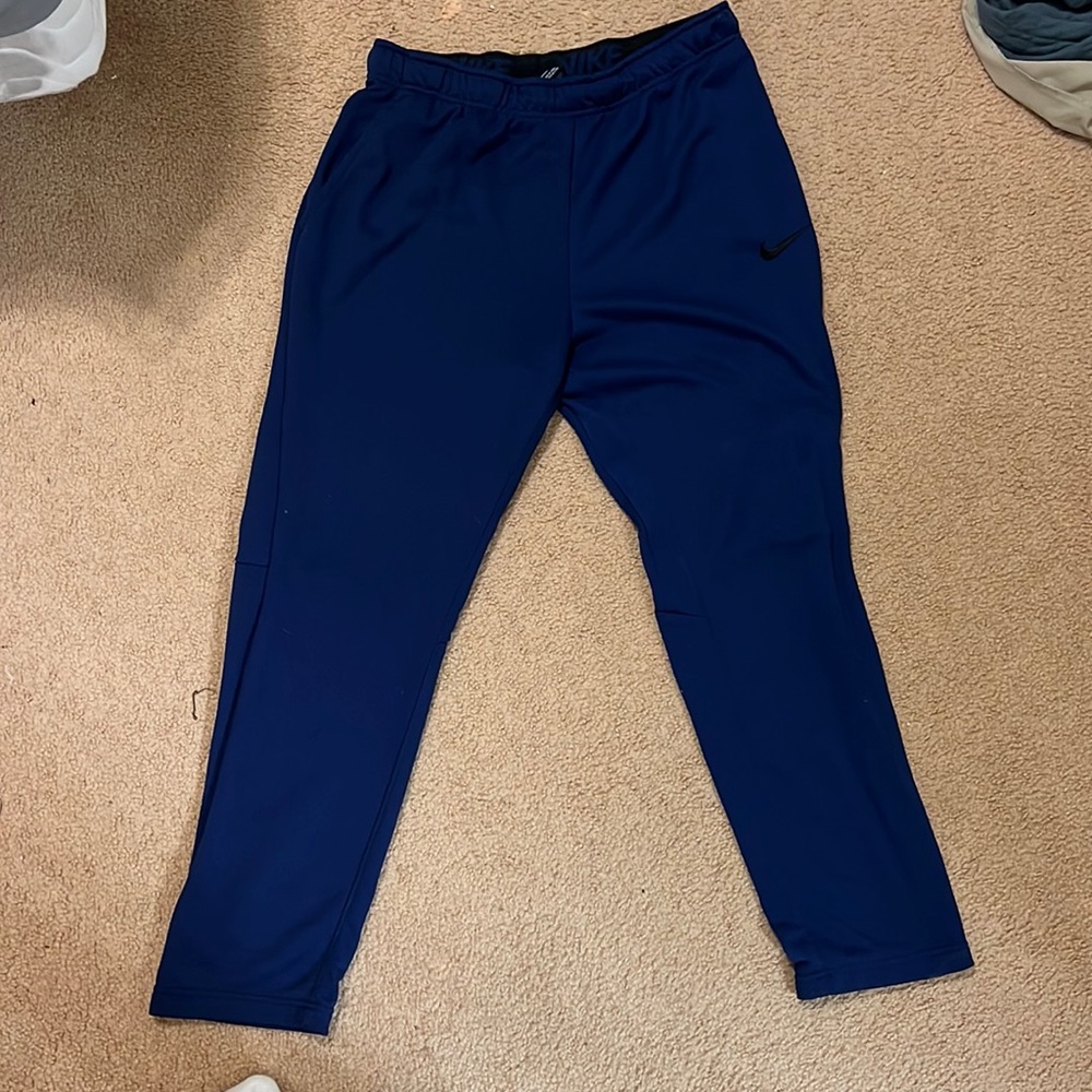 Large Navy Blue Nike Sweatpants